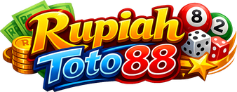 Logo rupiahtoto88 berwarna oranye
